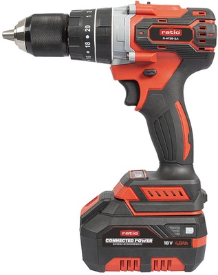 Taladro percutor atornillador  bater�a RATIO ProSeries R-AT20-2.4